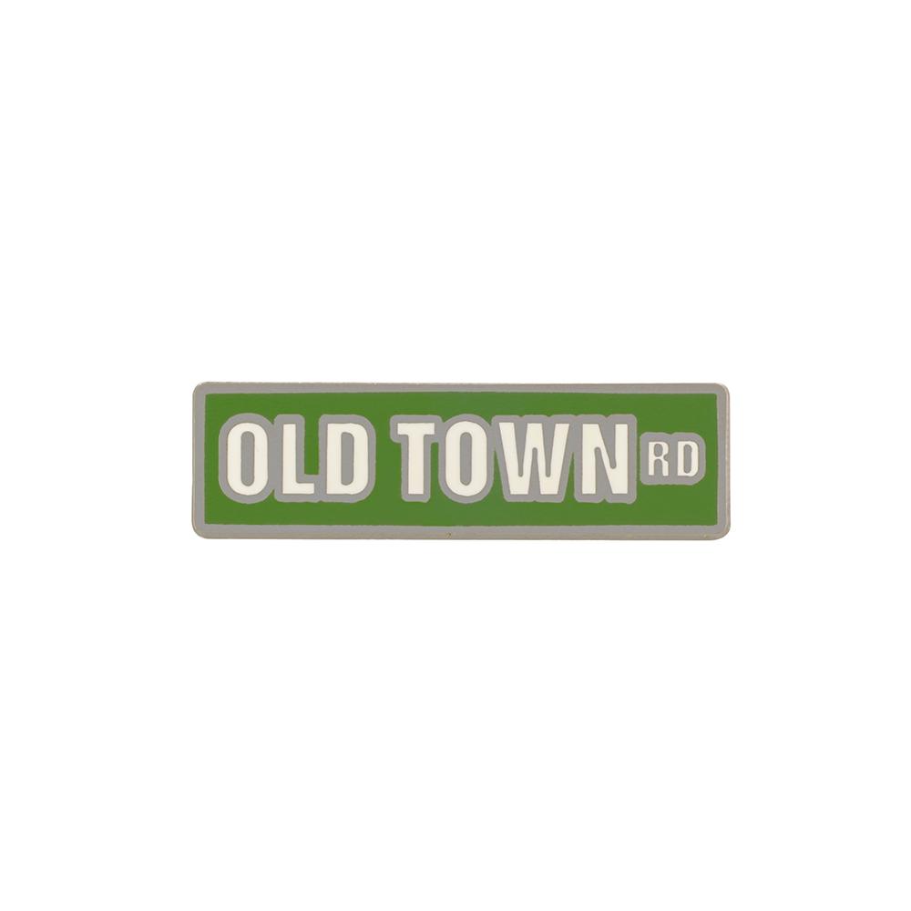 Old Town Road Sign Hard Enamel Pin