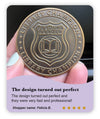 Custom Antique Die Struck Coins Custom Coins WizardPins