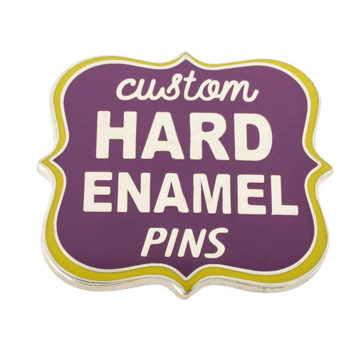 Custom Enamel Pins Custom Pins WizardPins Hard Enamel .75 inch PVC