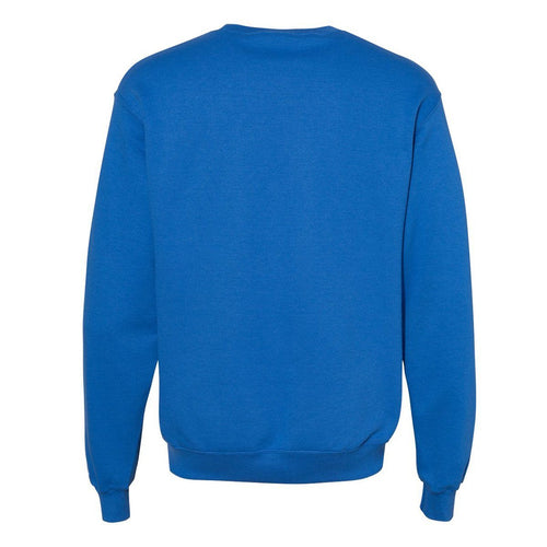 Champion® Double Dry Eco® Crewneck Sweatshirt Royal Single Color S-XL
