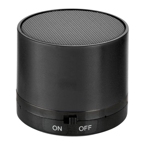 Cylinder Bluetooth Speaker Tech Accessories PCNA Black Single Color