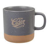 Santos 12oz Ceramic Mug Coffee Mugs PCNA Gray Single Color