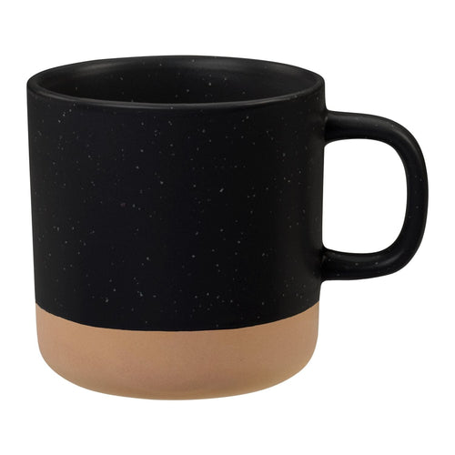 Santos 12oz Ceramic Mug Coffee Mugs PCNA Black Multi Color