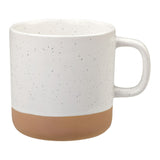 Santos 12oz Ceramic Mug Coffee Mugs PCNA White Multi Color
