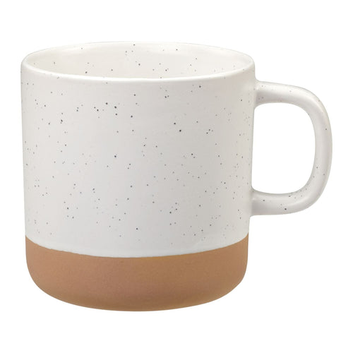Santos 12oz Ceramic Mug Coffee Mugs PCNA White Multi Color