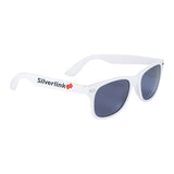 Matte Sun Ray Sunglasses White Multi Color