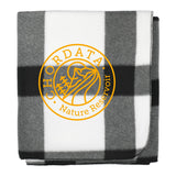 Buffalo Plaid Fleece Blanket White Multi Color
