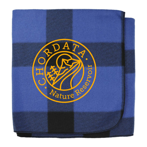 Buffalo Plaid Fleece Blanket Blue Multi Color