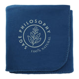 100% Recycled PET Fleece Blanket Blankets PCNA Navy Single Color