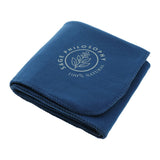 100% Recycled PET Fleece Blanket Blankets PCNA Navy Multi Color