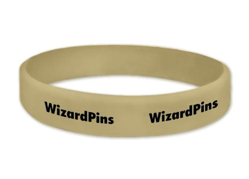 Custom Printed Wristband Sand 1 (Extra Wide)