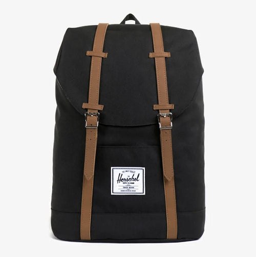 Herschel Retreat Computer Backpack Black Multi Color