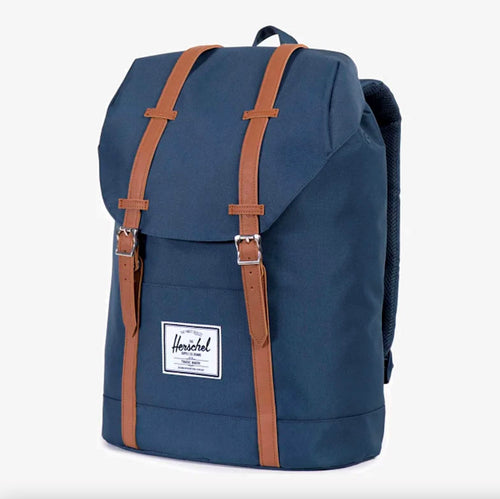 Herschel Retreat Computer Backpack Navy Single Color