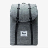 Herschel Retreat Computer Backpack Charcoal Multi Color 