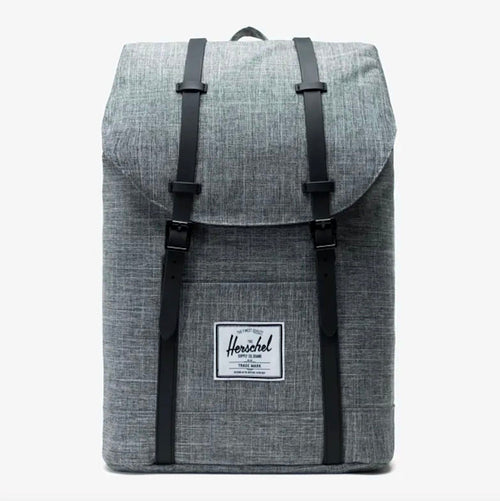 Herschel Retreat Computer Backpack Charcoal Multi Color
