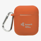 Silicone Case for Airpods Orange Single Color