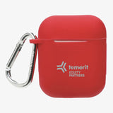 Silicone Case for Airpods Red Single Color