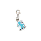 Custom Soft Enamel Charm Silver 0.75 Inches Lobster Clasp