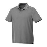 M-AMOS Eco SS Polo Polos PCNA Steel Grey Embroidered S-XL