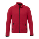 Men's ASGARD Eco Knit Jacket Sweatshirts PCNA Team Red Heather Embroidered S-XL