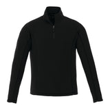 Men's BOWLEN Polyfleece Qtr Zip Sweatshirts PCNA Black Embroidered S-XL