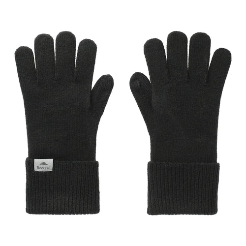 Unisex REDCLIFF Roots73 Knit Texting Gloves Gloves PCNA Black Embroidery