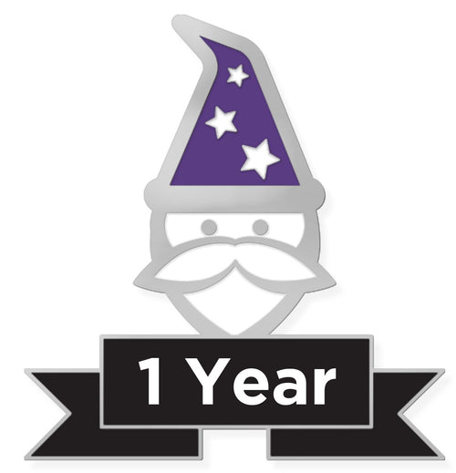 Custom Years of Service Pins Custom Pins WizardPins