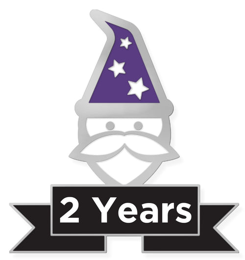 Custom Years of Service Pins Custom Pins WizardPins