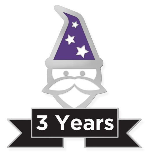Custom Years of Service Pins Custom Pins WizardPins