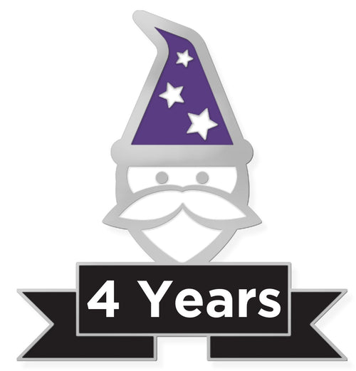 Custom Years of Service Pins Custom Pins WizardPins