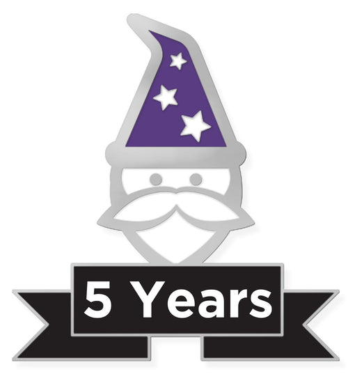 Custom Years of Service Pins Custom Pins WizardPins