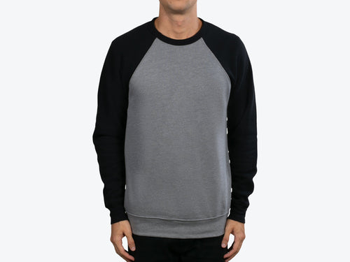 Bella+Canvas 3901 Deep Heather/Black Multi Color