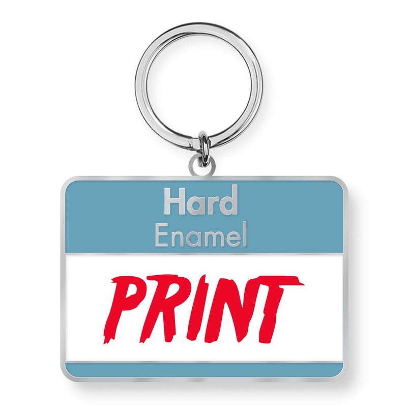 Custom Hard Enamel Print Keychains Custom Keychains WizardPins