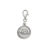 Custom Die Struck Charms Silver 0.75 Inches Lobster Clasp
