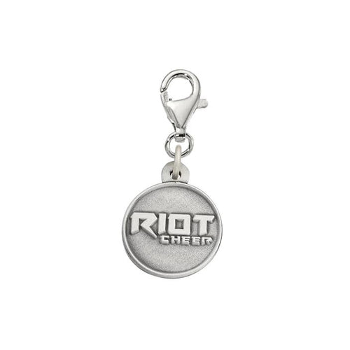 Custom Die Struck Charms Silver 0.75 Inches Lobster Clasp