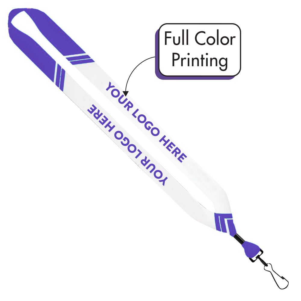 Custom Dye Sublimated Lanyards, Premium Full Colour Printing