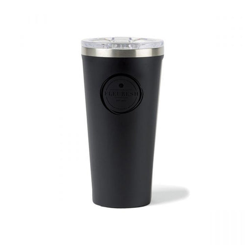 Corkcicle Tumbler 16 Oz. Black Laser Engrave