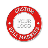 Soft Enamel Golf Ball Marker Golf Ball Markers WizardPins