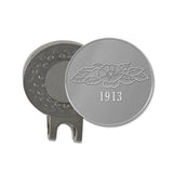 Magnetic Hat Clip Die Struck Golf Ball Marker Golf Ball Markers WizardPins 1.25 inch