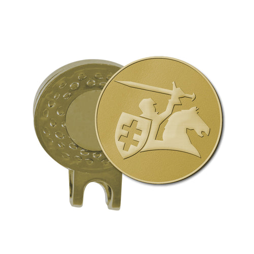 Magnetic Hat Clip Die Struck Golf Ball Marker Golf Ball Markers WizardPins 1.5" inch