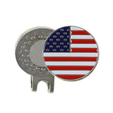 Magnetic Hat Clip Enamel Golf Ball Marker Golf Ball Markers WizardPins 0.75 Inches