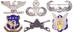 Military Service Badges and Pins: Insignia History