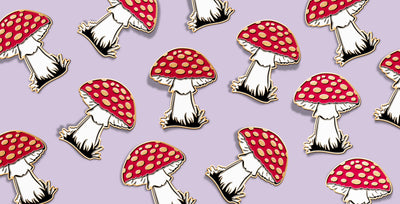 Mushroom Pins