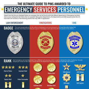 The Ultimate Guide to Pins Awarded to Emergency Services Personnel