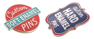 Soft Enamel vs Hard Enamel Pins - The Differences