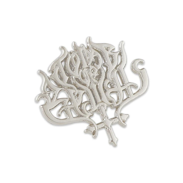 Custom Cutout Cast Sand Blasted And Polished Silver Lapel Pin