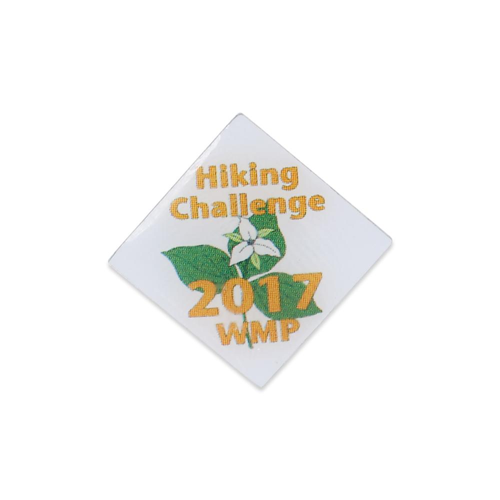Custom Pins Printed On Silver Metal Perfect For Suits
