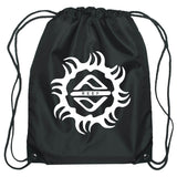 Reef Drawstring Bag Black Option 2 Single Color 