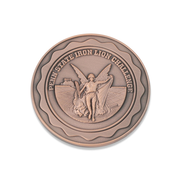 antique copper diestruck antique challenge coin