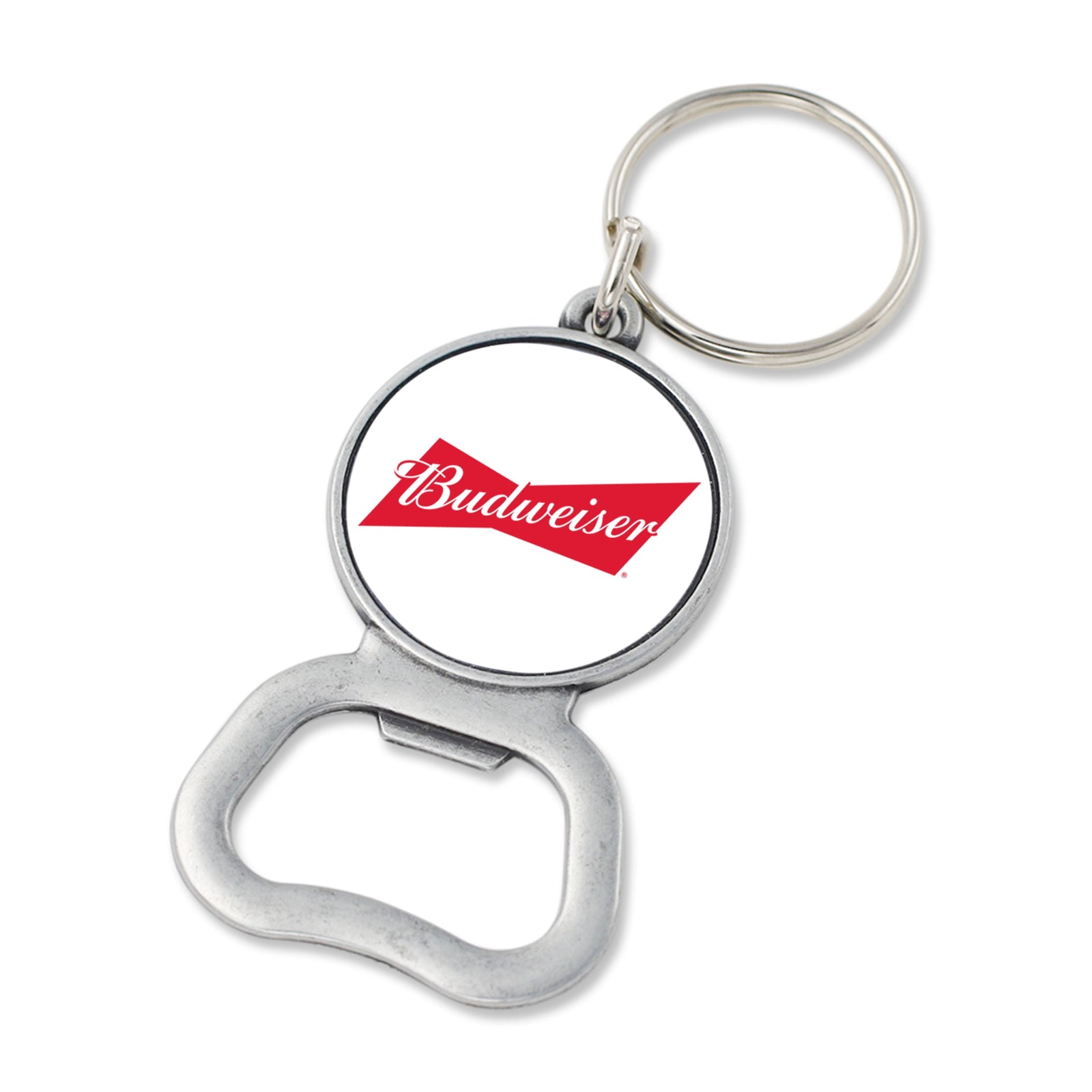 custom budweiser company logo bottle opener made in america